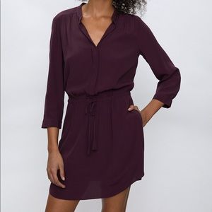 Aritzia Babaton Bennett Silk Dress